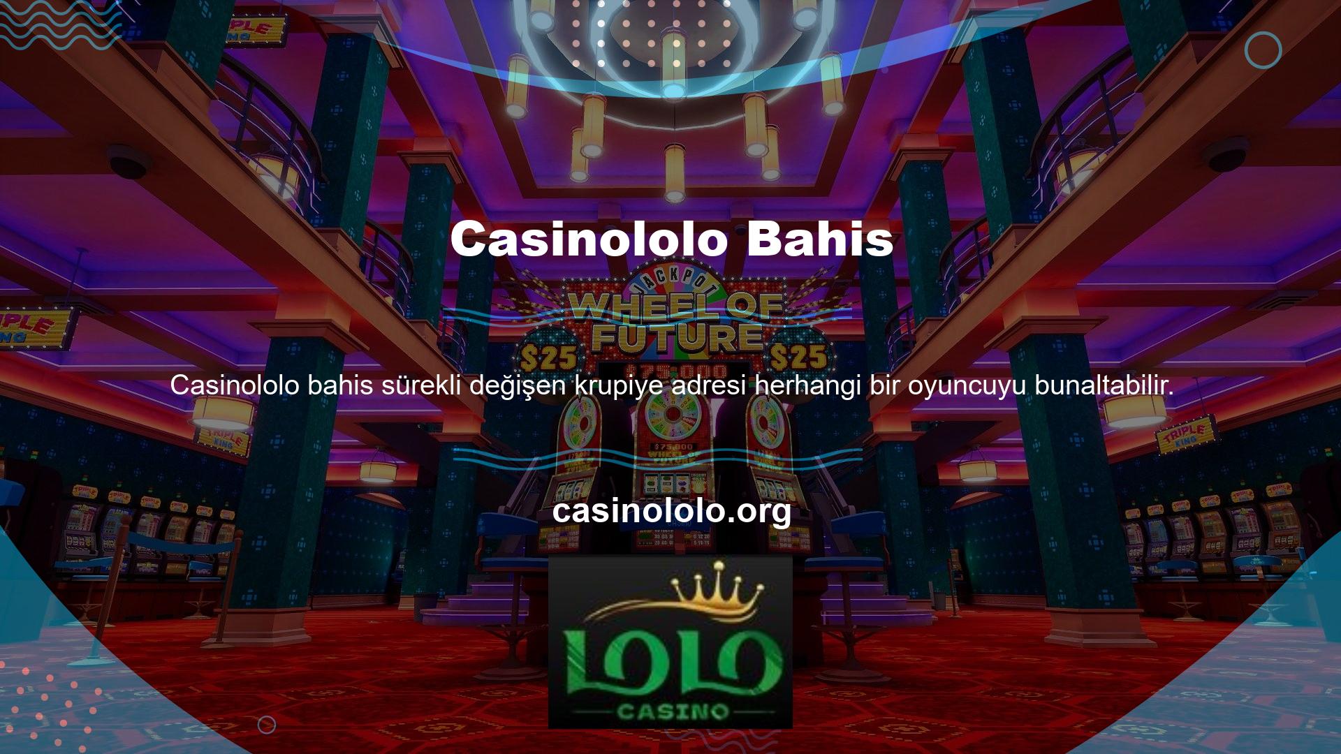 Bu yasaya göre ülkemizde casino yasaktır
