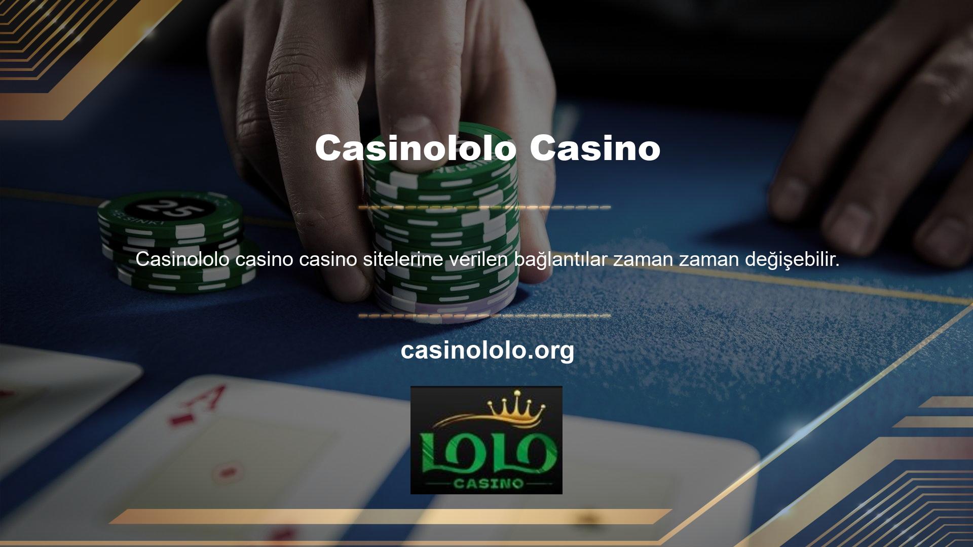 Casinololo güvenilir olup olmadığını soran kişiler de Casinololo adresini kullandı