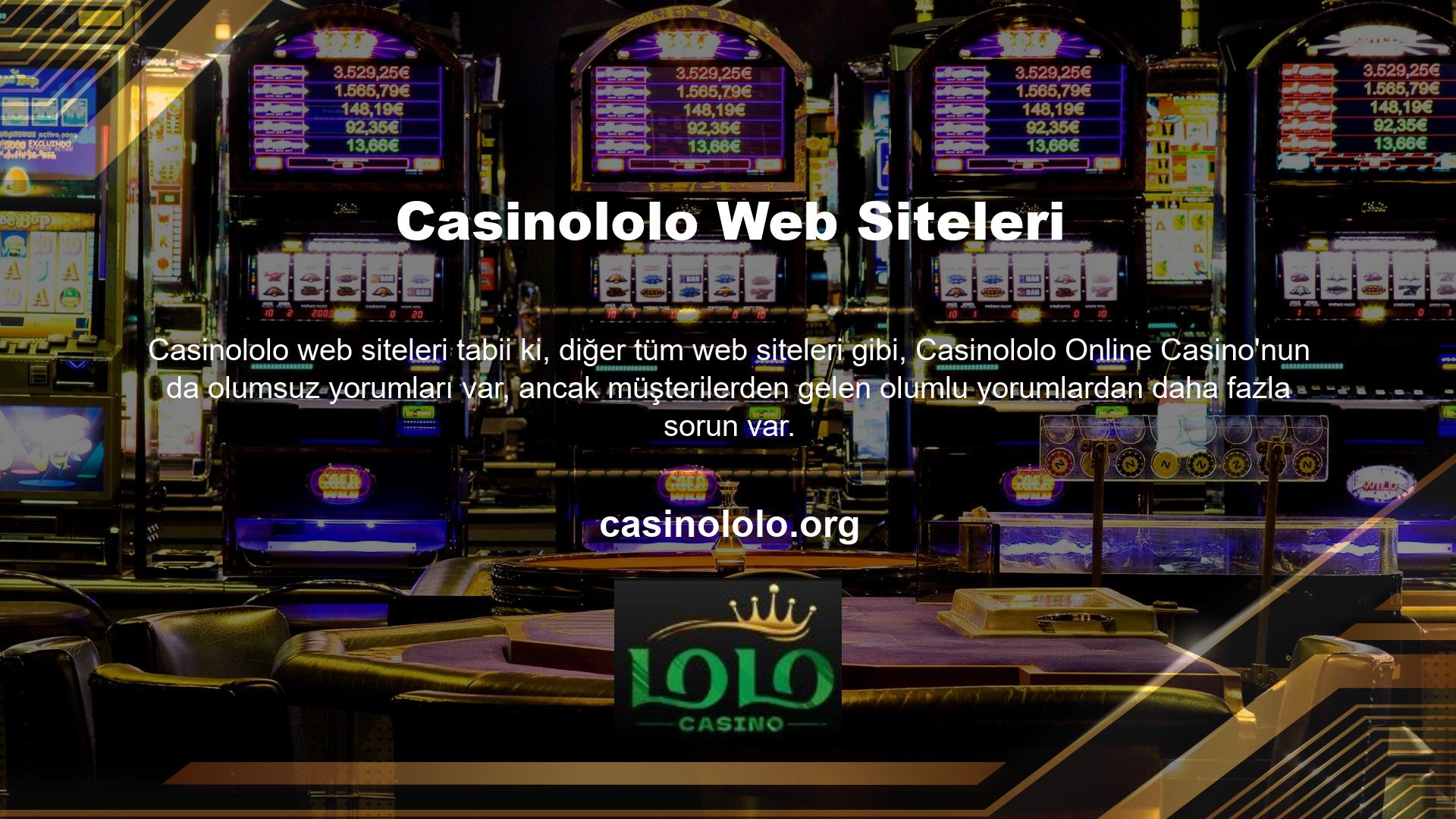 Casinololo küresel oyun pazarındaki varlığı, üyeleri için çok şey ifade ediyor